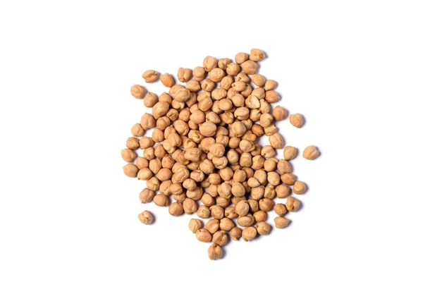 Dried White Chickpeas White Chana Dried Chickpea Lentils Raw Lentil — Stock Photo, Image