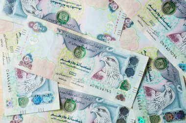 BAE 'nin Kapanışı 500 dirhem para, kağıt para