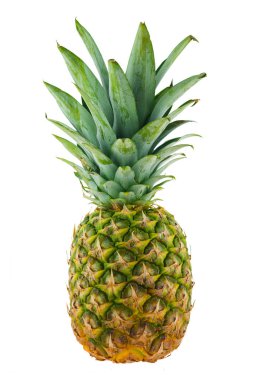 ananas comosus ananas beyaz arka plan izole