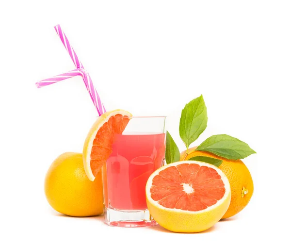 Succo Pompelmo Spremuto — Foto Stock