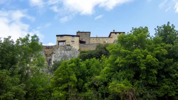 Fotografa Con Movimiento Paisaje Puentedy Burgos — Vídeo de Stock