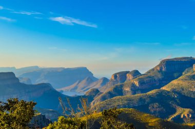 Pitoresk blyde river canyon ve üç rondavels Panarama r