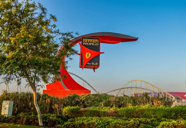 Ferrari dünya Dış , Yas Adası'nda Abu Dabi bir eğlence parkı