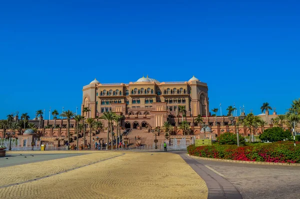 Majestätisches Und Palastartiges Fünf Sterne Hotel Mit Dem Namen Emirates — Stockfoto