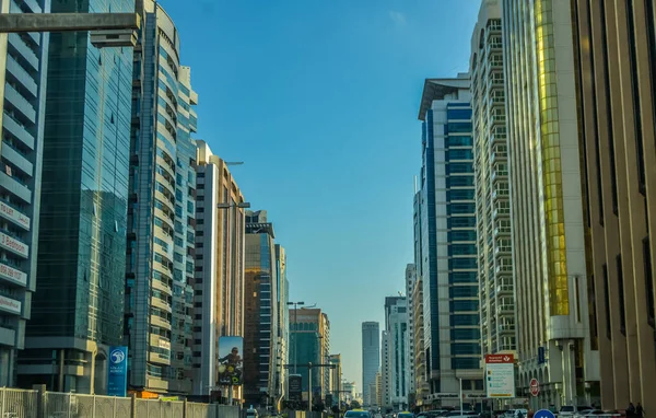 Abu Dhabi Cityscape Day Time United Arab Emirates — Stock Photo, Image