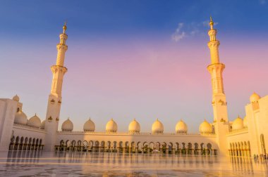Abu Dhabi Birleşik Arap Emirlikleri Ulu Şeyh Zayed Camii