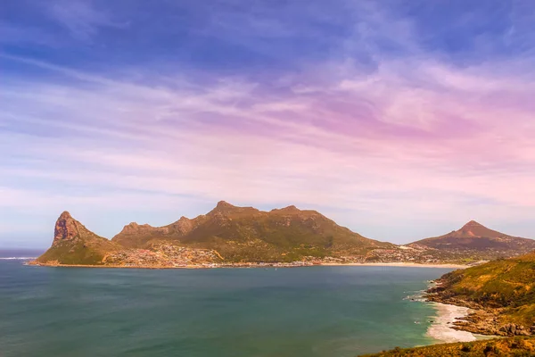 Пляж Гоут Бей Вздовж Піку Чепмена Кейптауні Пар — стокове фото