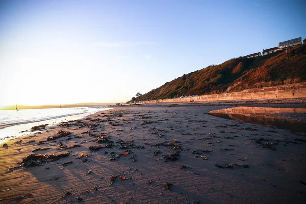 Exmouth beach Güney Batı Devon