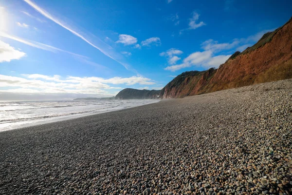 Sidmouth beach Güney Batı Devon