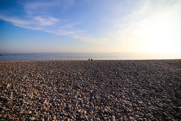 Пляж Бадли Салтертон Девоне — стоковое фото
