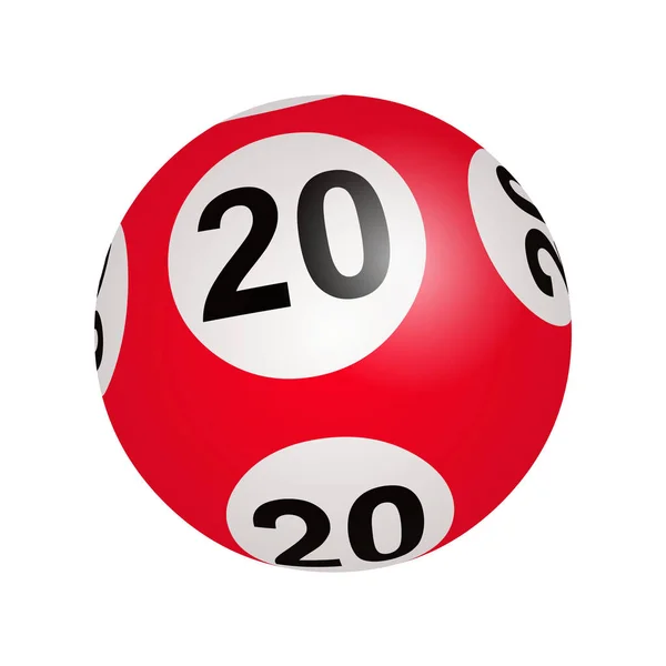 Loterij Loto Bingo Illustratie — Stockfoto