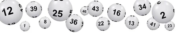 Ilustracja Loterii Loto Lub Bingo — Zdjęcie stockowe