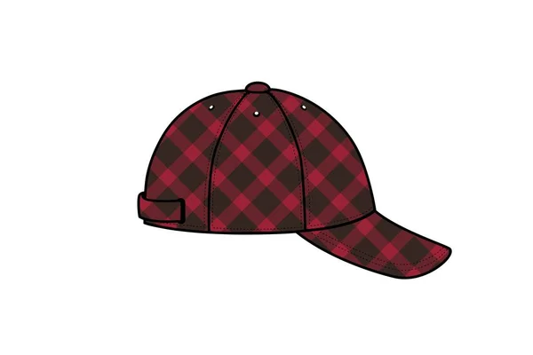 화이트 일러스트 Cap Design 스타일 — 스톡 사진