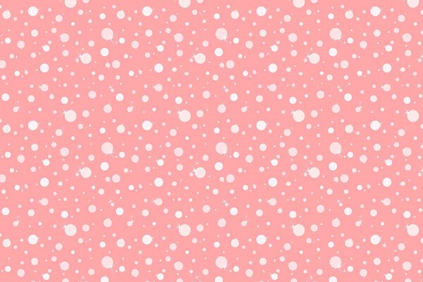 pink confetti dots seamless pattern background.illustration
