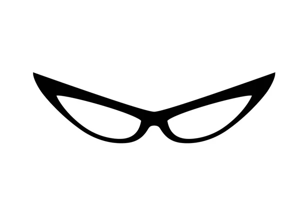 Brille Accessoire Symbol Auf Weiß Concept Stil Abbildung — Stockfoto