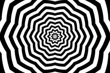 soyut bükülmüş yanılsamalar arka plan - illüstrasyon