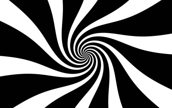 Spirale Bianco Nero Disegno Illustrativo — Foto Stock