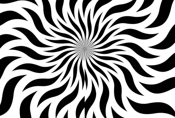 Torsione Astratta Vortice Raggi Radiale Elegante Sfondo Spiral Illustration — Foto Stock