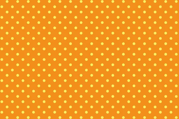 주황색 배경에 노란색 물방울 일러스트 디자인 — 스톡 사진