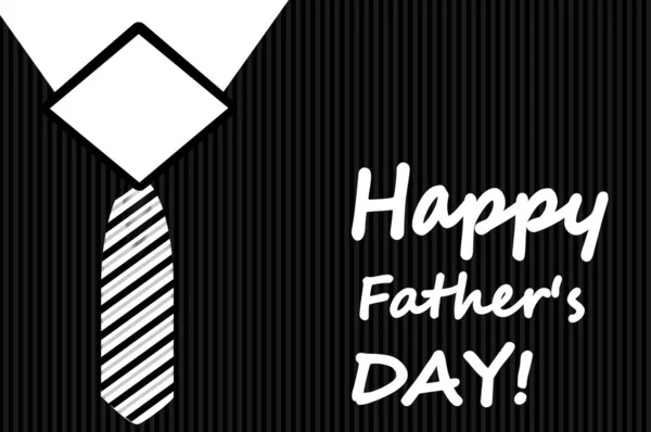 Happy father\'s day concept illustration greeting card design background.