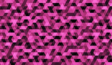 Açık pembe çizim soyut çokgen şablonu.