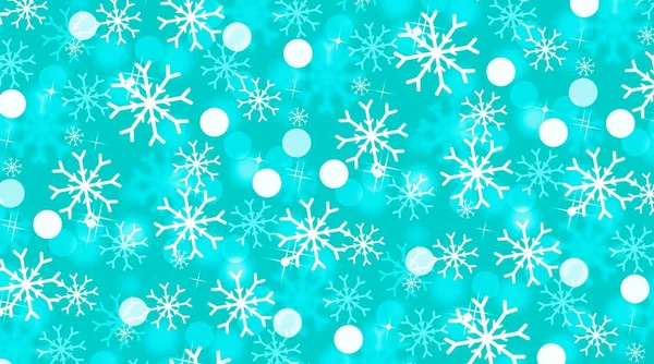 Рождественский Фон Снежинками Иллюстрационный Дизайн — стоковое фото