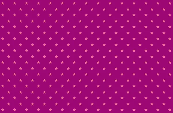 紫色の背景に星のシームレスなパターン イラストデザイン — ストック写真