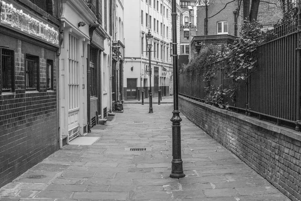 Pusty street w Londynie — Zdjęcie stockowe