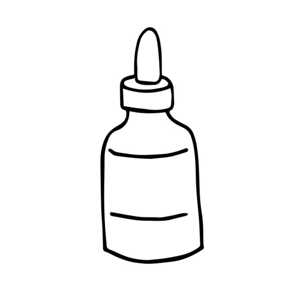 水疗用油小玻璃瓶 — 图库矢量图片