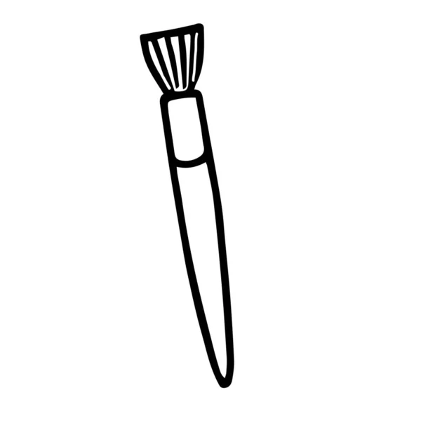 Zeichnung Handgezeichneter Doodle Pinsel — Stockvektor