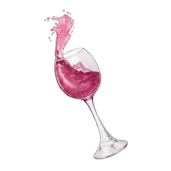 Peinture sur verre - dessin - verres à vin - vin - Dessin - Image