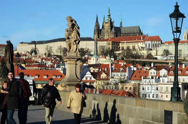 Morgon Prag — Stockfoto