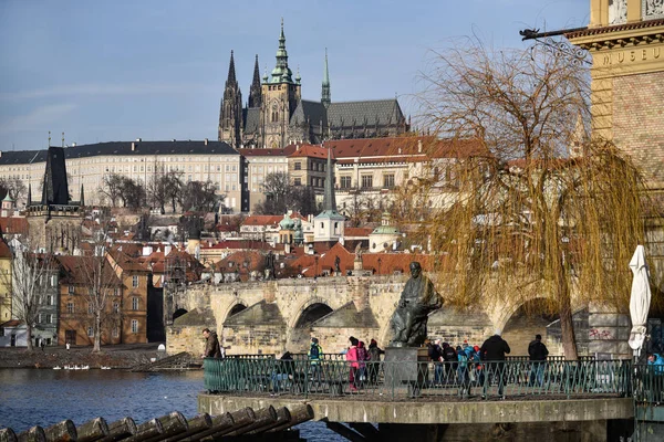 Morgon Prag — Stockfoto