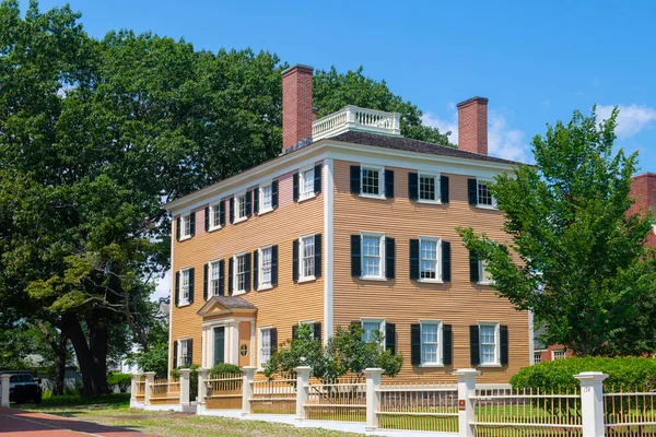 Benjaminhawkes House Salem Maritime National Historic Site Nhs Centro Histórico — Foto de Stock