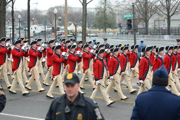 Washington Jan 2017 Parada Prezydencka Inauguracji Donalda Trumpa Jako Prezydenta — Zdjęcie stockowe