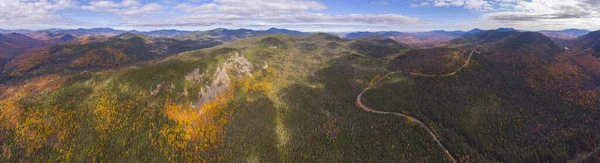 White Mountain Ulusal Ormanı Hancock Notch Panorama Yakınlarındaki Kancamagus Otobanı — Stok fotoğraf
