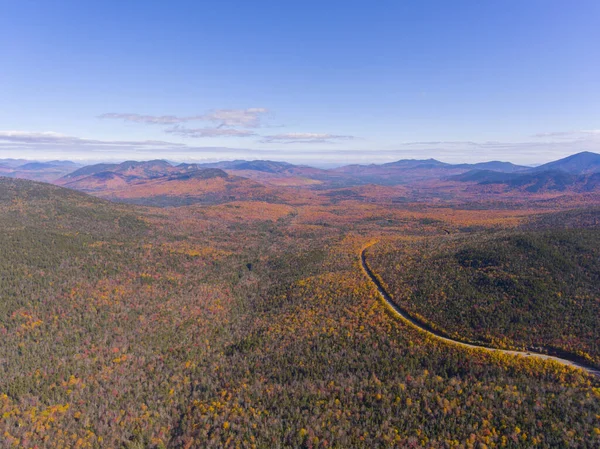 White Mountain National Forest Folhagem Queda Kancamagus Highway Perto Kancamagus — Fotografia de Stock