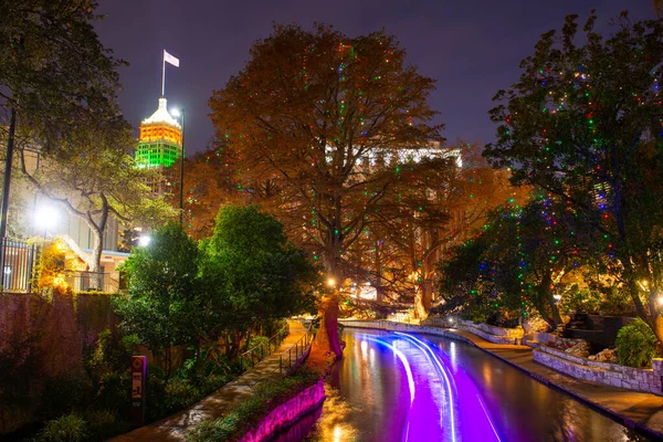 San Antonio River Walk Tower Life Building Centro San Antonio — Foto de Stock