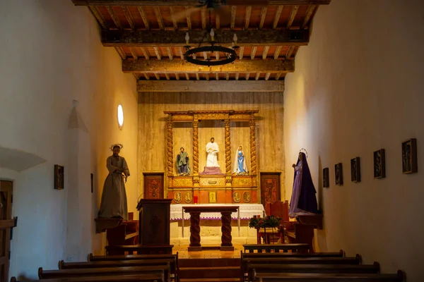 Mission San Juan Capistrano Altar San Antonio Texas Usa Mission — Stock Photo, Image