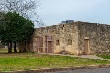 San Francisco de la Espada Misyonu, San Antonio, Teksas, ABD. Misyon, San Antonio Misyonları UNESCO Dünya Mirası Alanının bir parçası..