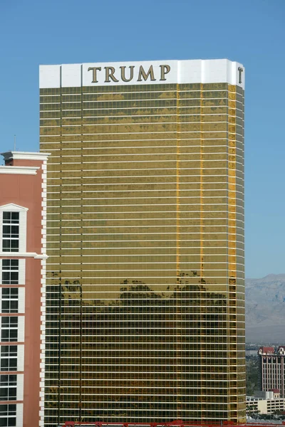 Trump Hotel Las Vegas Luksusowy Kurort Należący Donalda Trumpa Las — Zdjęcie stockowe