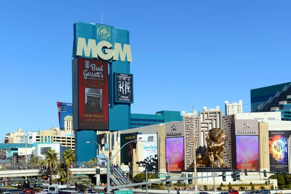 Mgm Grand Las Vegas Las Vegas Strip ในลาสเวก เนวาดา สหร — ภาพถ่ายสต็อก