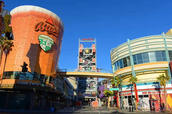 Complexo Entretenimento Neonópolis Hennessey Tavern Fremont East District Fremont Street — Fotografia de Stock