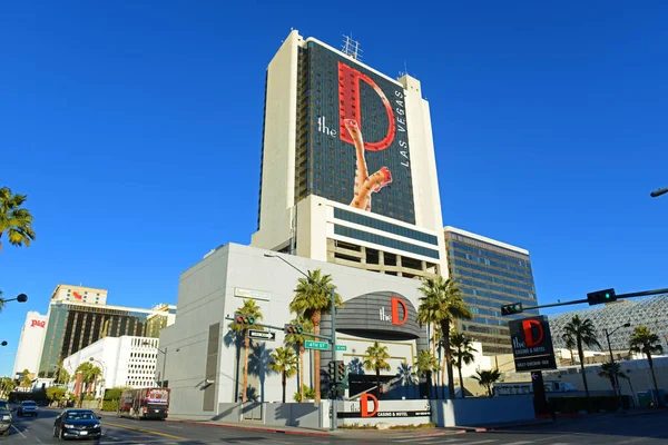 Casino Hôtel Las Vegas Sur Fremont Street Dans Centre Las — Photo