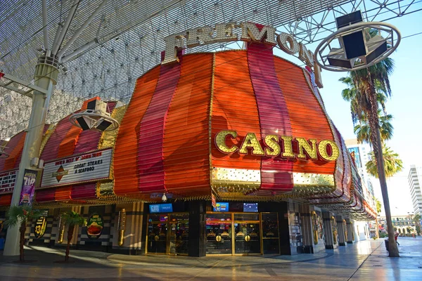 Fremont Hotel Casino Fremont Street Nel Centro Las Vegas Nevada — Foto Stock