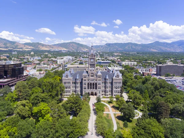 Vista Aérea Salt Lake City County Building Salt Lake City — Foto de Stock