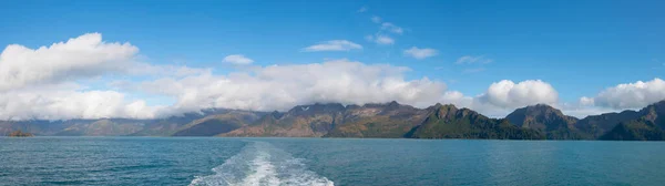 Gleccser Hegy Aialik Gleccser Közelében Aialik Öbölben Kenai Fjords Nemzeti — Stock Fotó