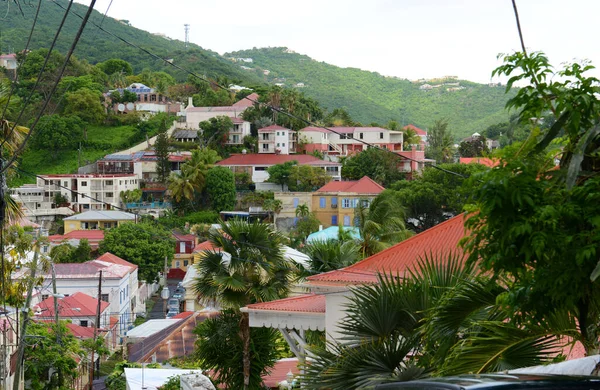 Historic Town Charlotte Amalie Saint Thomas Island Virgin Islands Usa — стокове фото