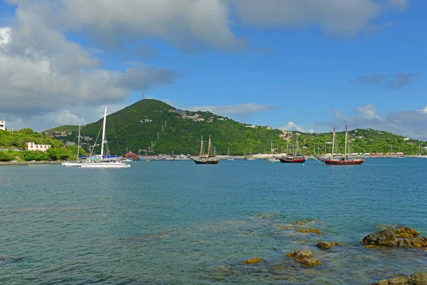 Crown Mountain Long Bay Charlotte Amalie Thomas Island Ilhas Virgens — Fotografia de Stock