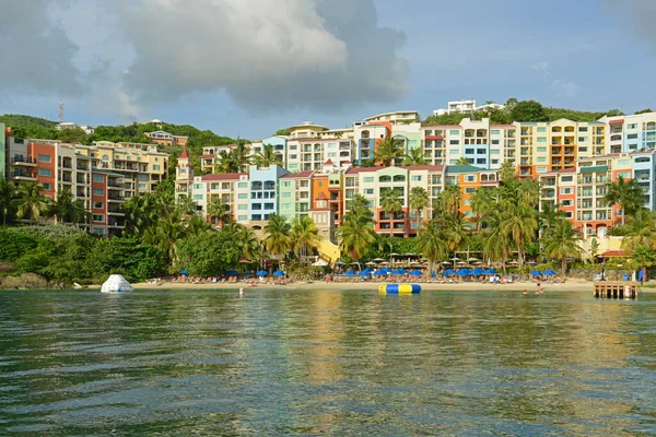 Marriott Frenchman Cove Hotel Long Bay Charlotte Amalie Saint Thomas — Stock Photo, Image